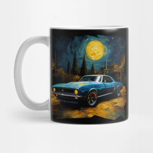 Chevrolet camaro RS van gogh style Mug